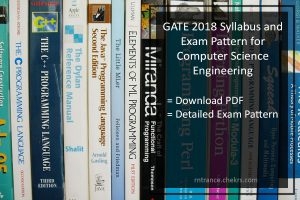 GATE CSE Syllabus & Exam Pattern